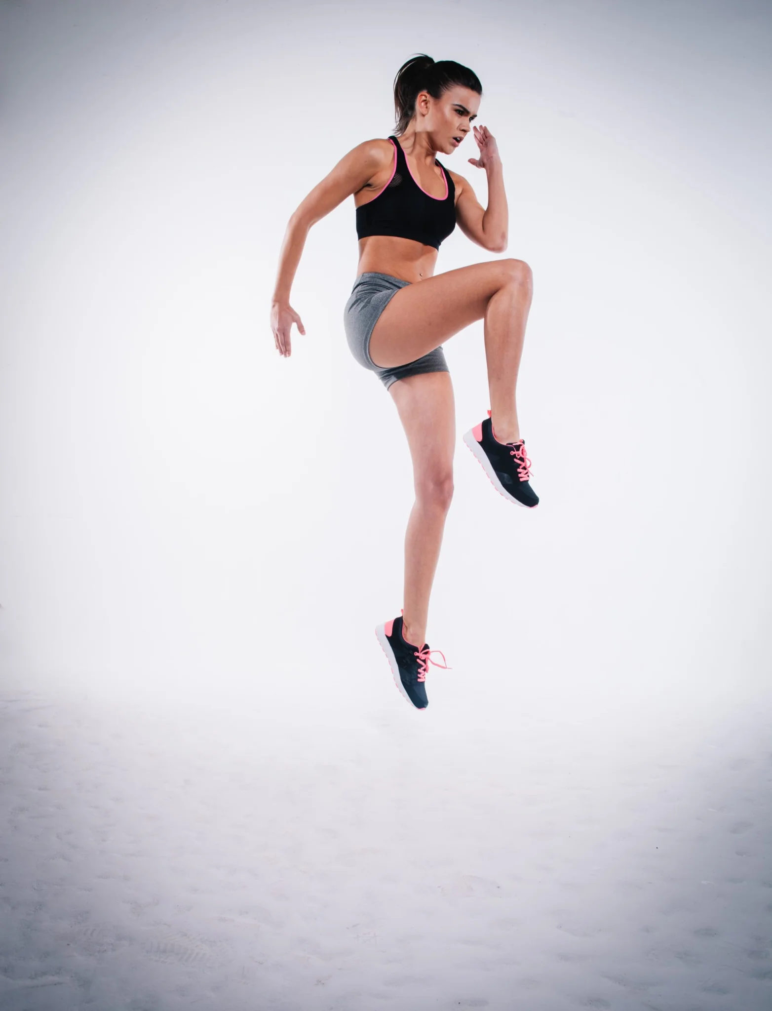 Woman Jump high