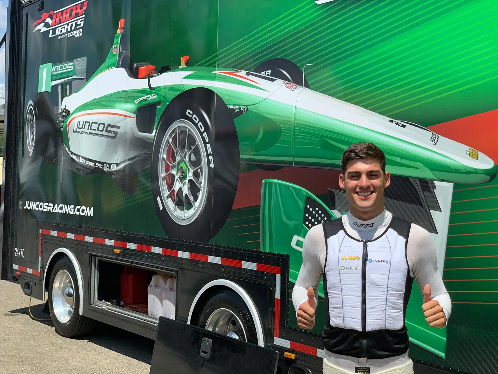 Body Cool Hybrid racing driver