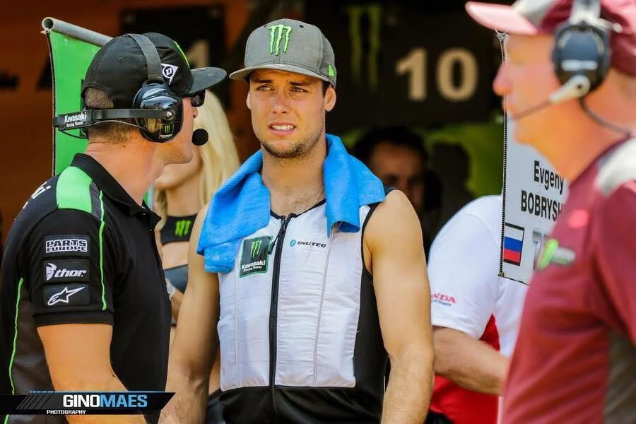 Evgeny Bobryshev motorcross racer wearing Bodycool hybrid